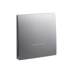 ليجراند - مفتاح سخان الماء مزدوج القطب Mallia Senses، مفرد، خط 2، 20AX، 250V، مع LED، Dark Silver