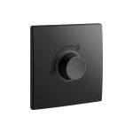 ليجراند - منظم إضاءة لمبة Mallia Senses، مفرد، خط 2، 40-500W، 230V، Brushed Black