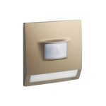 ليجراند - ضوء الدرج مع كاشف حركة Mallia Senses، مفرد، 100-250V، 230V، Dark Bronze