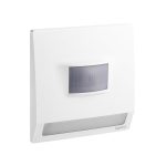 ليجراند - ضوء الدرج مع كاشف حركة Mallia Senses، مفرد، 100-250V، 230V، Matt White