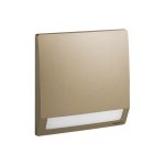 ليجراند - ضوء الدرج Mallia Senses، مفرد، 100-250V، 230V، Dark Bronze