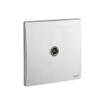 ليجراند - مأخذ تيار ذكري TV Socket Outlet Mallia Senses، مفرد، Brushed Aluminium