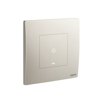 ليجراند - مفتاح لمسة، Mallia Senses، مفرد، خط 1، 16AX، 240V، Champagne