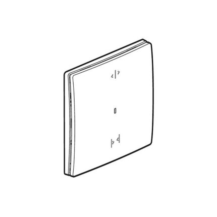 ليجراند - مفتاح ستائر كهربائي لاسلكي، Mallia Senses، مفرد، Matt Black