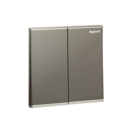 ليجراند - مفتاح Galion، مجوز، خط 1، 16AX، 250V، مع Silver Barre، Dark Silver