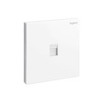 ليجراند - مقبس RJ45 مفرد Galion, Cat. 6 UTP, 1 Gang, White