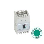 تصفية ليجراند - قاطع رئيسي، DPX³ 160، مغناطيسي حراري، 3 قطب، 25 أمبير، 50 كيلو أمبير/400 فولت