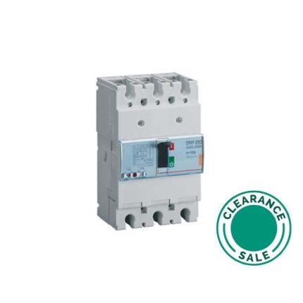 تصفية ليجراند - قاطع رئيسي، DPX³ 250، مغناطيسي حراري، 3 قطب، 100 أمبير، 25 كيلو أمبير/400 فولت