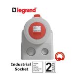 ليجراند - فيش صناعي ظاهر IP66/67, 380/415 V~, 32 A, 3P+E