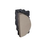 ليجراند - مفتاح أرتيور ثنائي القطب - 10 أمبير - دائري - 1 موديول يمين - بيج