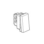 ليجراند - مفتاح أرتيور أحادي القطب - 20 أمبير - مربع - 1 موديول - ألومنيوم