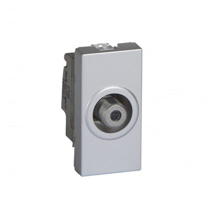 ليجراند - فيش تليفزيون أرتيور - فردي - نوع "F" - مقاس 1 موديول - ألومنيوم