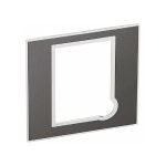 ليجراند - إطار أرتيور - BS -لفيش - مربع - معدني مصقول أسود