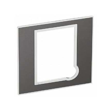 ليجراند - إطار أرتيور - BS -لفيش - مربع - معدني مصقول أسود