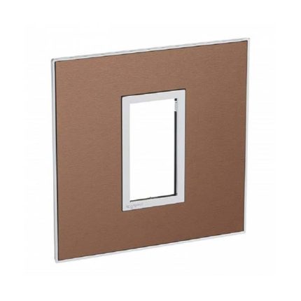ليجراند - إطار أرتيور - BS - مربع - 1 موديول - معدني مصقول وردي بيج