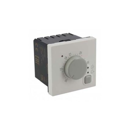 ليجراند - ترموستات أرتيور - للتدفئة - مربع - 2 موديول - أبيض