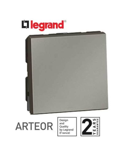 ليجراند - مفتاح أرتيور - 10 أمبير - 250 فولت - 2 موديول - مغنيسيوم