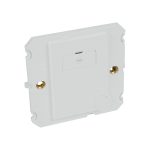 ليجراند - وحدة الاتصال المؤمنة Arteor، BS 1363:4، 13A 230V، بدون مفتاح، Soft Aluminum