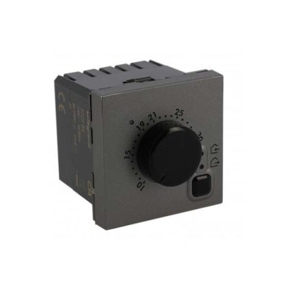 ليجراند - ترموستات أرتيور - للتدفئة - مربع - 2 موديول - مغنيسيوم