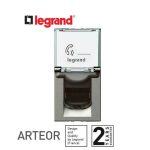 ليجراند - فيش تلفون أرتيور - أر جي 11- 4 جهات اتصال - 1 موديول - مغنيسيوم