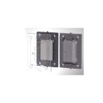 ليجراند - مفتاح أرتيور أحادي القطب - 16 أمبير - مربع - 3 موديول - أبيض