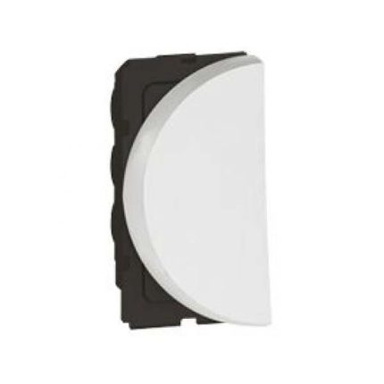 ليجراند - مفتاح أرتيور ثنائي القطب - 20 أمبير - دائري - 1 موديول يسار - أبيض