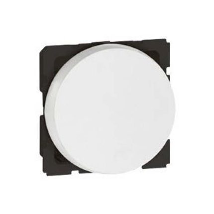 ليجراند - مفتاح ضغط أرتيور ثنائي القطب - دائري - 2 موديول - أبيض