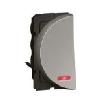 ليجراند - مفتاح أرتيور ثنائي القطب - مع مؤشر - 10 أمبير - دائري - 1 موديول يسار - مغنيسيوم