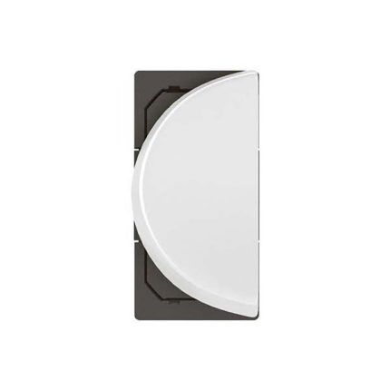 ليجراند - مفتاح أرتيور أحادي القطب - 16 أمبير - دائري - 1 موديول يسار - أبيض