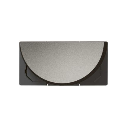 ليجراند - زر ضغط Arteor، 6A، 250V، 1 وحدة، قمة دائرية، ماغنسيوم