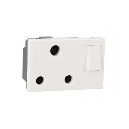 ليجراند - مقبس Arteor، هندي، 3 Pin، 16A، 2P+E، 3 موديول، White