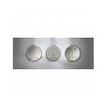 ليجراند - مفتاح جرس أرتيور - للأضواء - اتجاهين - دائري - 2 موديول - مغنيسيوم