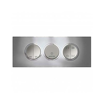 ليجراند - مفتاح جرس أرتيور - للأضواء - اتجاهين - دائري - 2 موديول - مغنيسيوم