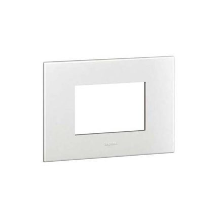 ليجراند - إطار أرتور - إيطالي/أمريكي - مربع - 3 موديول - أبيض