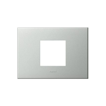 ليجراند - لوحة Arteor، إيطالية/أمريكية، 2 موديول، مربع، Pearl Aluminium