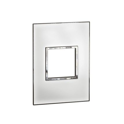ليجراند - لوحة Arteor، إيطالية/أمريكية، 2 موديول، مربع، 2''x4''، Mirror White