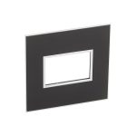 ليجراند - لوحة Arteor، إيطالية/أمريكية، 3 موديول، مربع، 4''x4''، Mirror Black