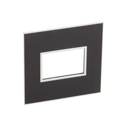 ليجراند - لوحة Arteor، إيطالية/أمريكية، 3 موديول، مربع، 4''x4''، Mirror Black
