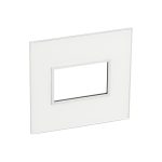 ليجراند - لوحة Arteor، إيطالية/أمريكية، 3 موديول، مربع، 4''x4''، Mirror White