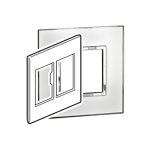 ليجراند - لوحة Arteor، إيطالية/أمريكية، 2x3 موديول، مربع، 4''x4''، أفقي/عمودي، Mirror White