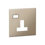 ليجراند - لوحة Arteor، BS، 13A 250V، قطب واحد، مفرد، مع USB-C، Champagne