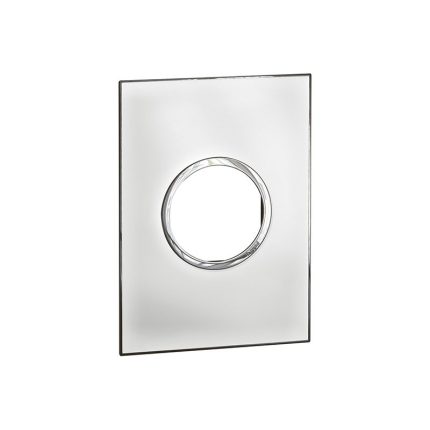 ليجراند - لوحة Arteor، إيطالية/أمريكية، 2 موديول، دائري، 2"x4"، Mirror White