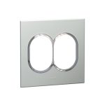 ليجراند - لوحة Arteor، أمريكية، 2x3 موديول، دائري، 4"x4"، Pearl Aluminium