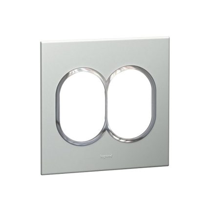 ليجراند - لوحة Arteor، أمريكية، 2x3 موديول، دائري، 4"x4"، Pearl Aluminium