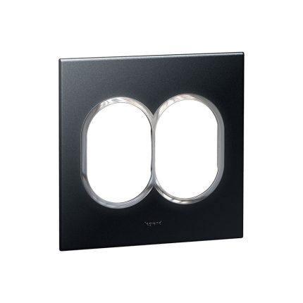 ليجراند - لوحة Arteor، أمريكية، 2x3 موديول، دائري، 4"x4"، Graphite