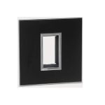 ليجراند - غطاء مع إطار Arteor، هندي، موديول 1، مربع، Mirror Black