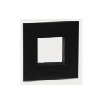 ليجراند - غطاء مع إطار Arteor، هندي، 2 موديول، مربع، Graphite