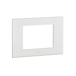 ليجراند - غطاء مع إطار Arteor، هندي، 3 موديول، مربع، White