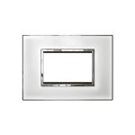 ليجراند - غطاء مع إطار Arteor، هندي، 3 موديول، مربع، Mirror White