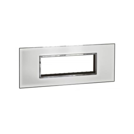 ليجراند - غطاء مع إطار Arteor، هندي، 6 موديول، مربع، Mirror White